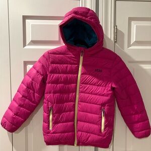 Stio Fuchsia Hooded Puffer Jacket